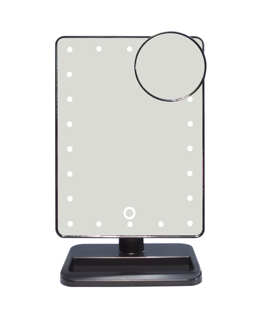 Portable Led Makeup Mirror With Bluetooth & Call Function